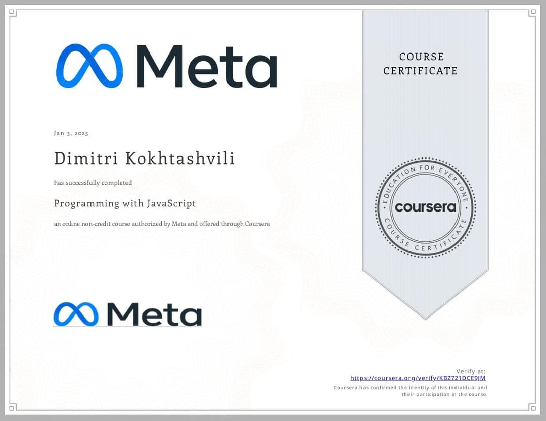 javascript certificate icon